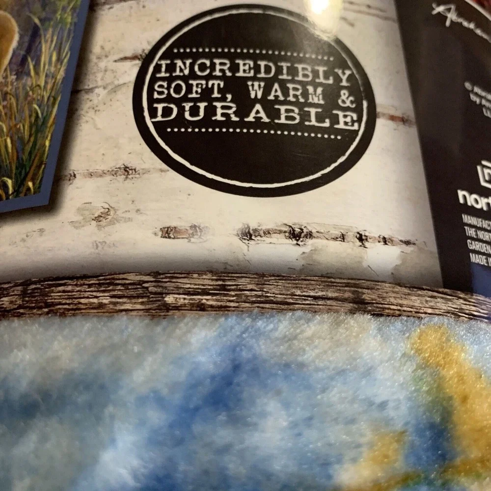 Deer Plush Throw‎ Blanket 50